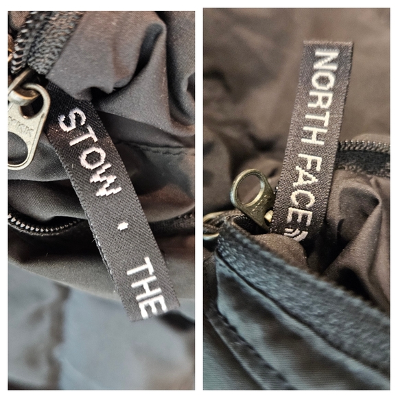 The North Face Jacket Mens Size M Black Goose Down Quilted Puffer 550 Packable - Picture 10 of 15